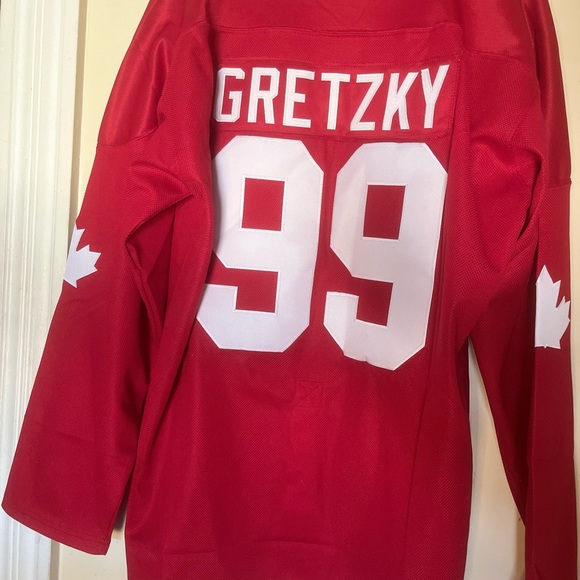 Gretzky Canada hockey embroidered jersey - Picture 1 of 4